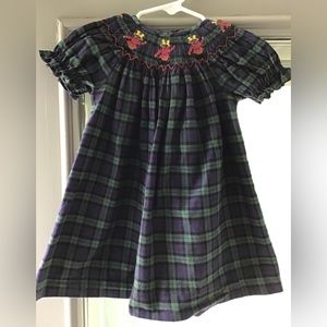 Girls Collection Bebe smocked dress size 12 months